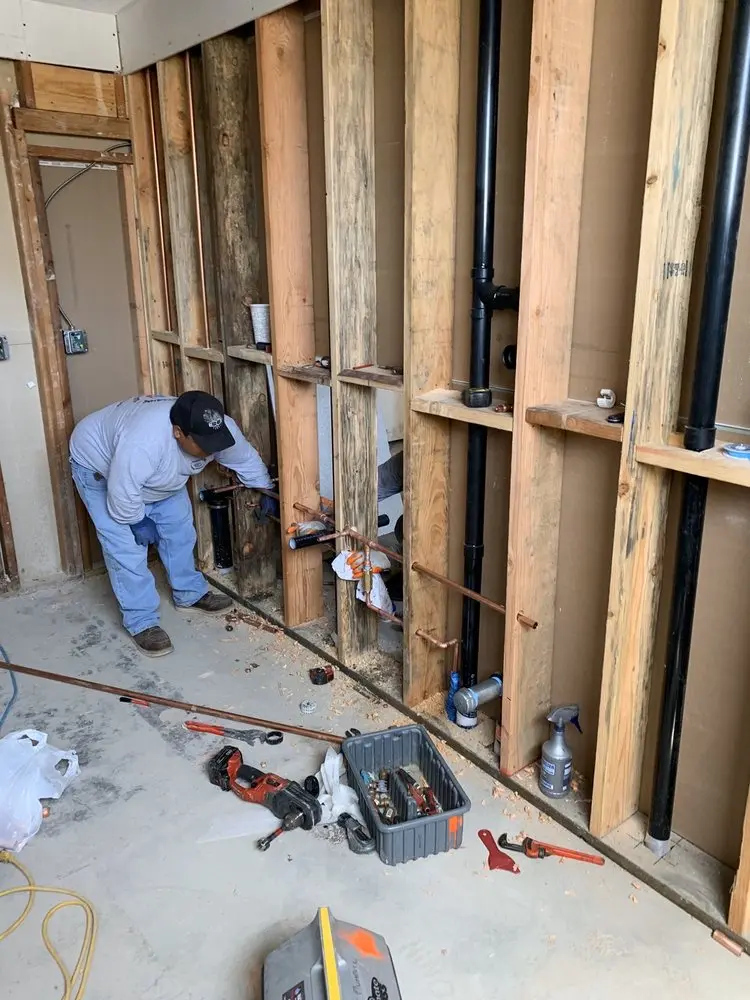 Commercial rough-in plumbing for Trenchless Sewer Repair in Mattoon
